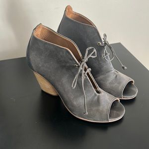 J Shoes Vivienne Open Toe Booties